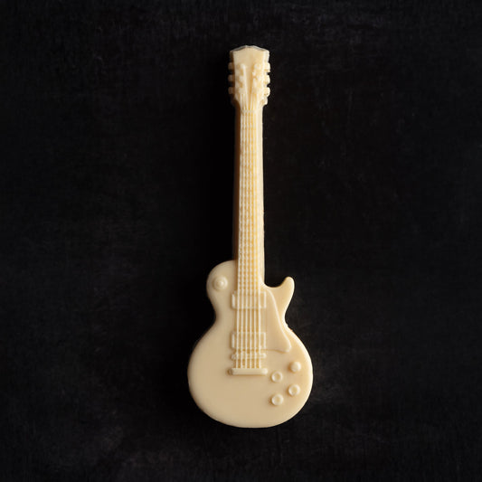 Guitar Les Paul Design Belgian Milk Chocolate Bars / rock/ instrument/ band/ heavy