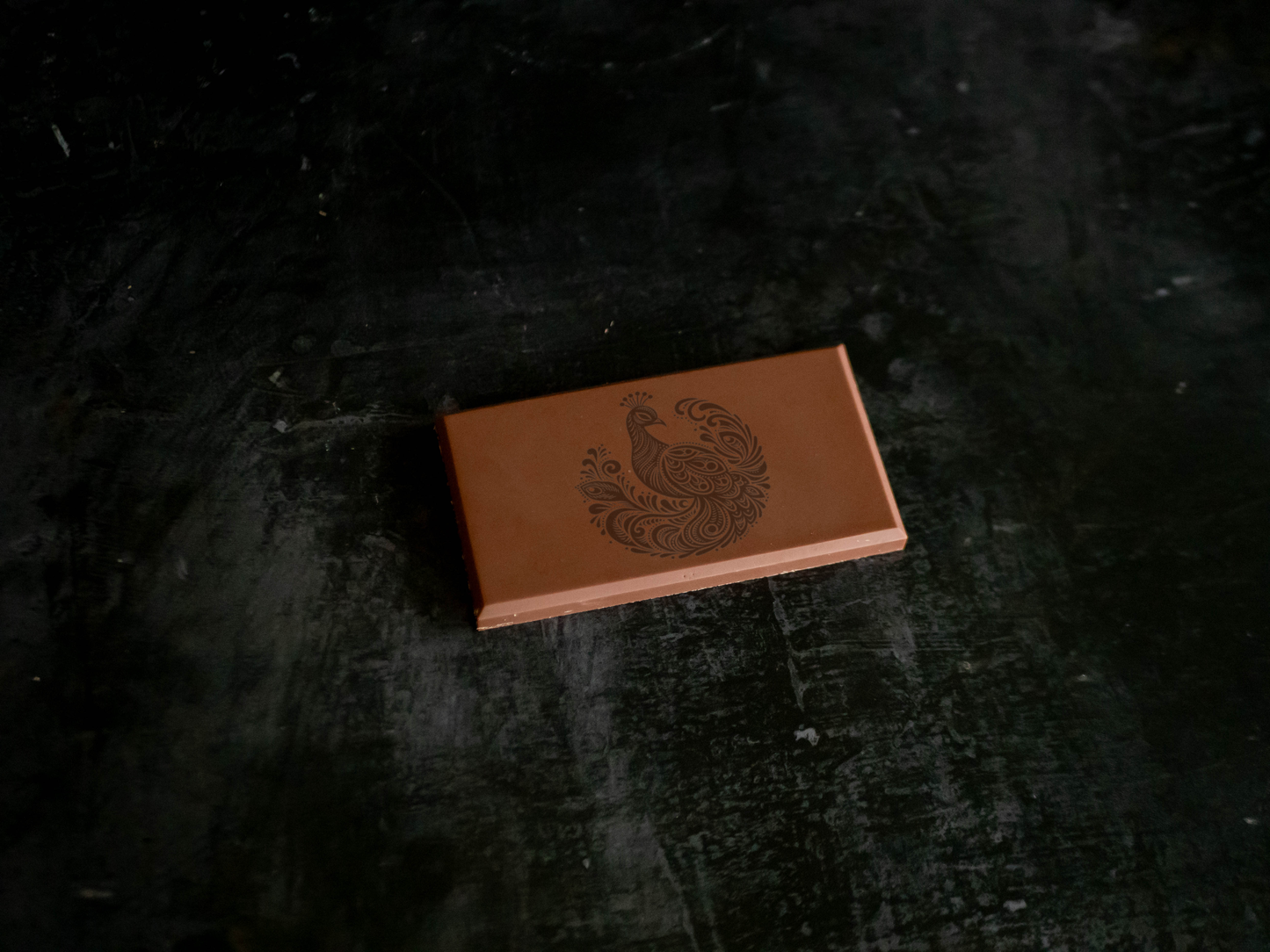 Personalised Belgian milk chocolate bars