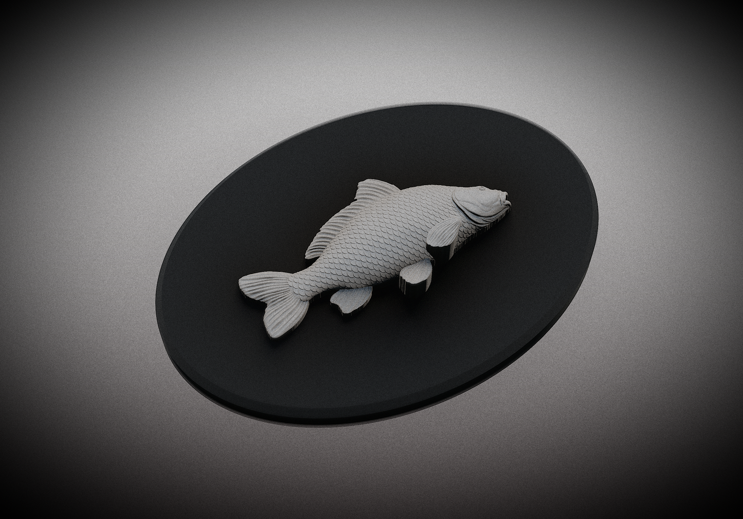 Carp Fish Signling - 3D Door Sign, Plaque, Nameplate - Can be Personalised