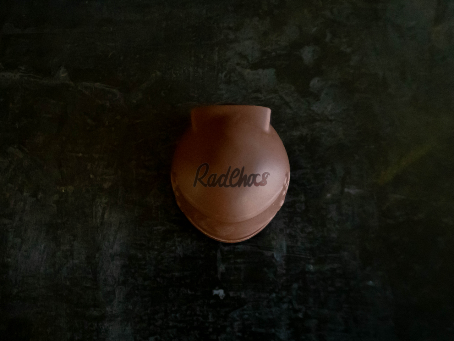 Racing Helmet Belgian milk chocolate - Can be personalised