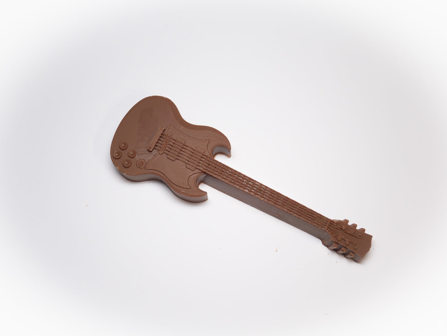 Belgian chocolate Guitar with stand and amp set
