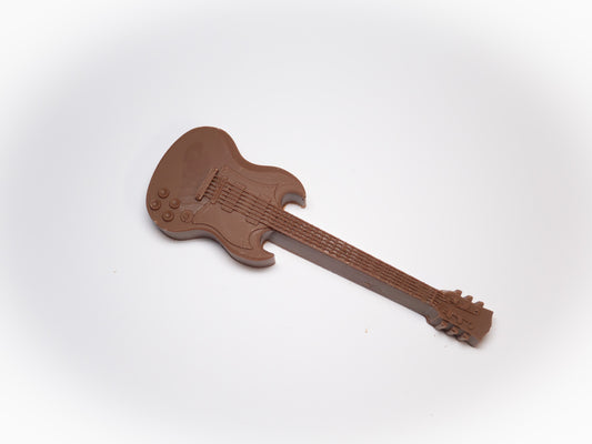 Guitar SG Design Belgian Milk Chocolate Bars / rock/ instrument/ band/ heavy