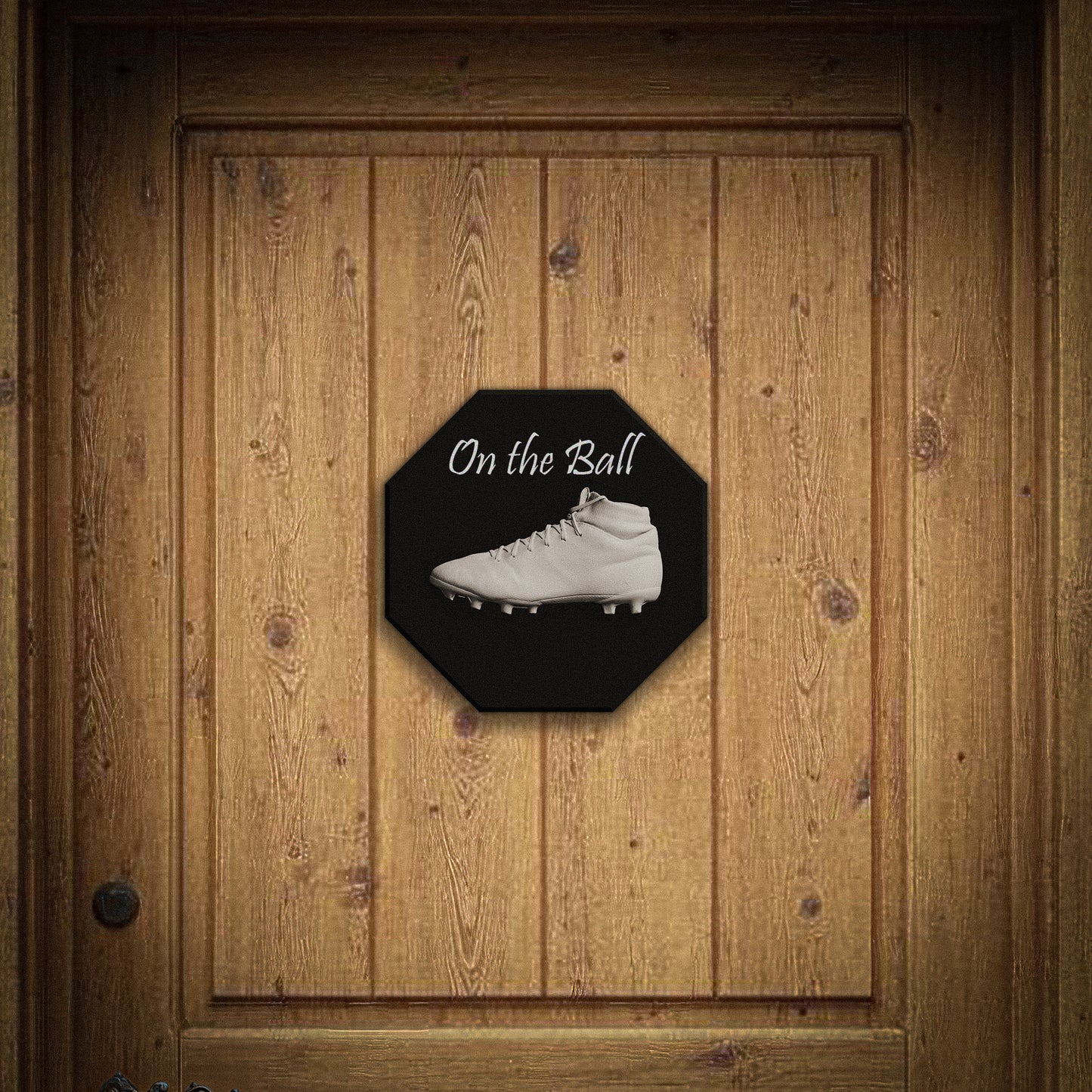 Football Shoe Signling - 3D Door Sign, Plaque, Nameplate - Can be Personalised
