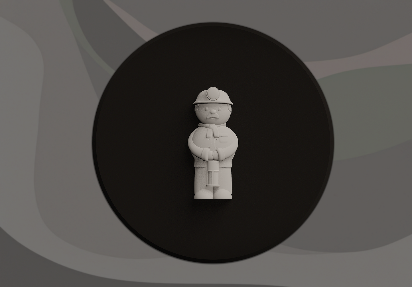 Welsh Miner Signling - 3D Door Sign, Plaque, Nameplate - Can be Personalised