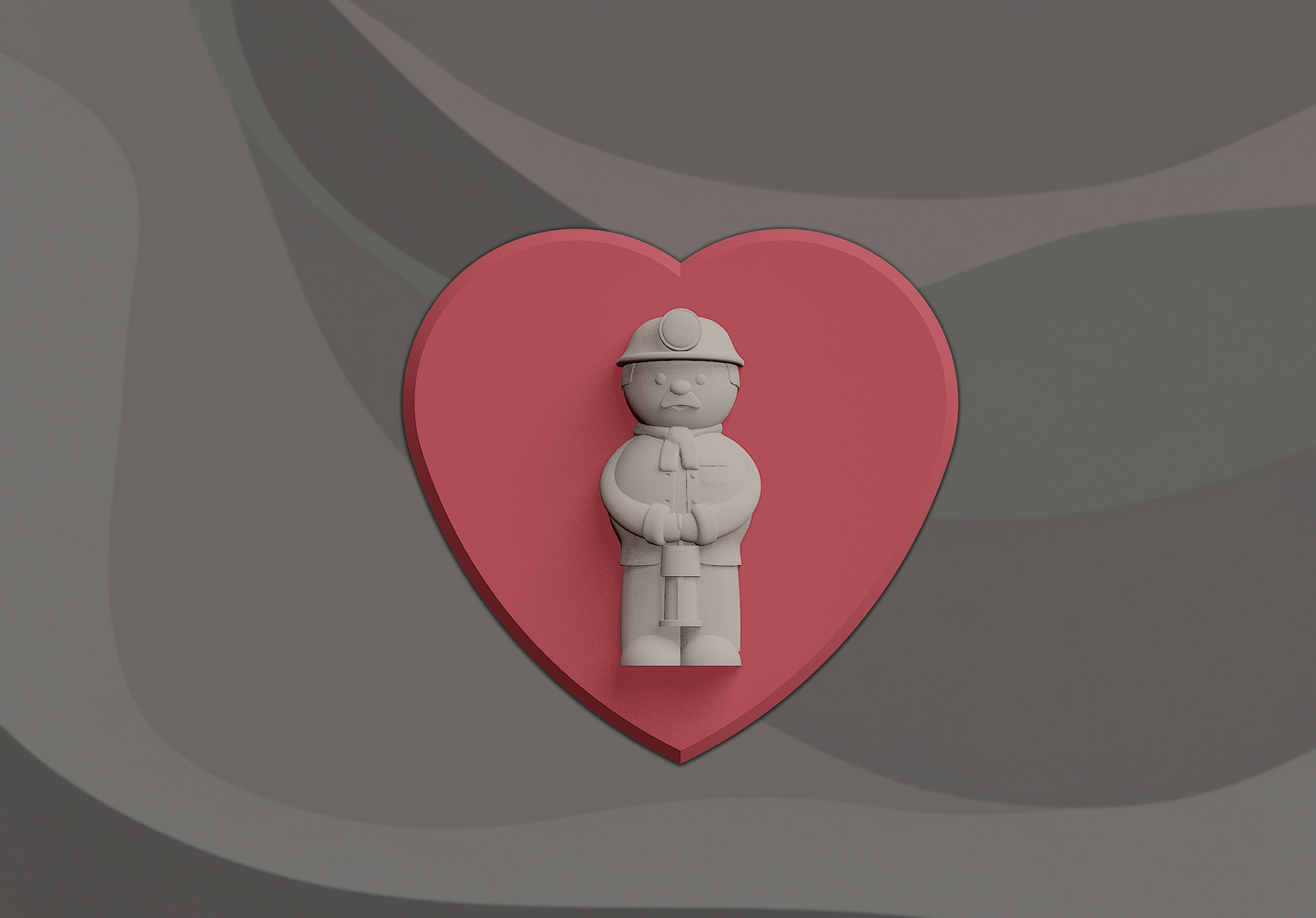 Welsh Miner Signling - 3D Door Sign, Plaque, Nameplate - Can be Personalised