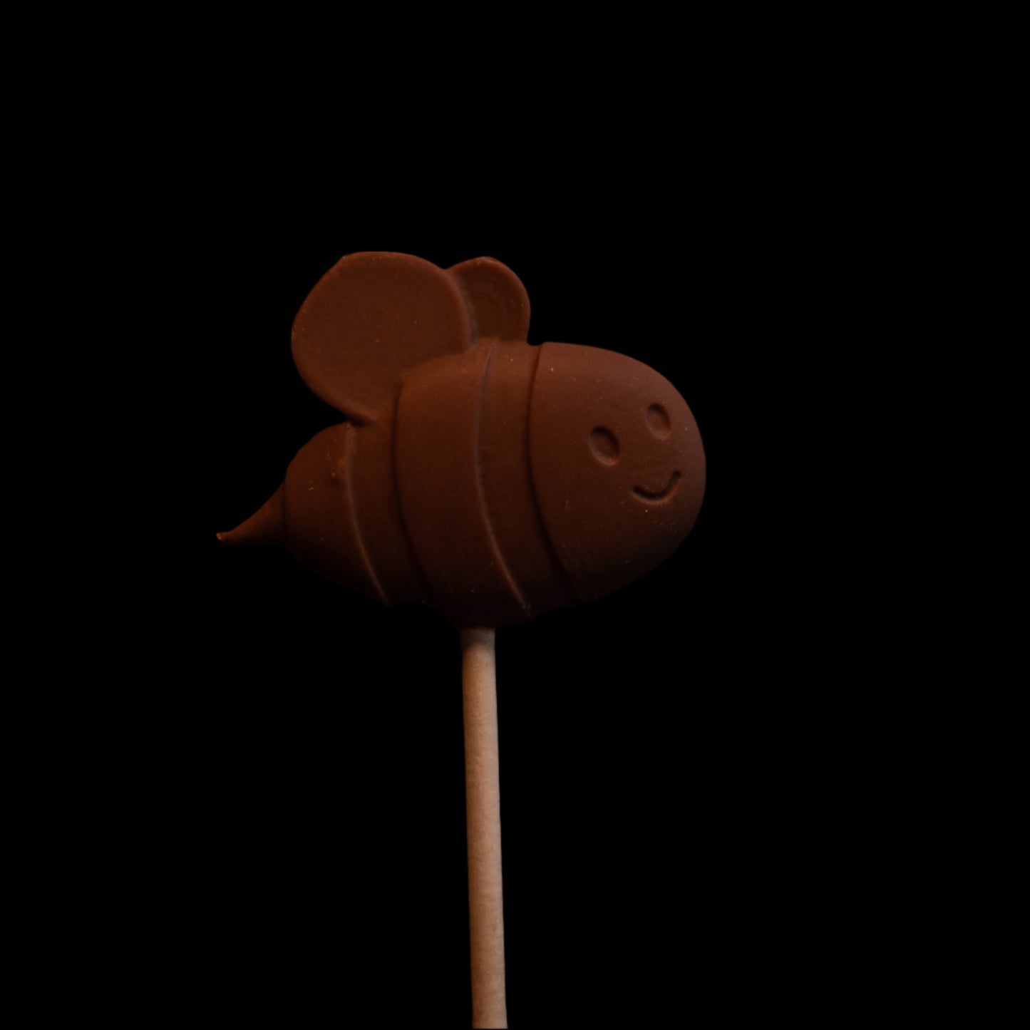 Bumble bee Belgian chocolate lollipops