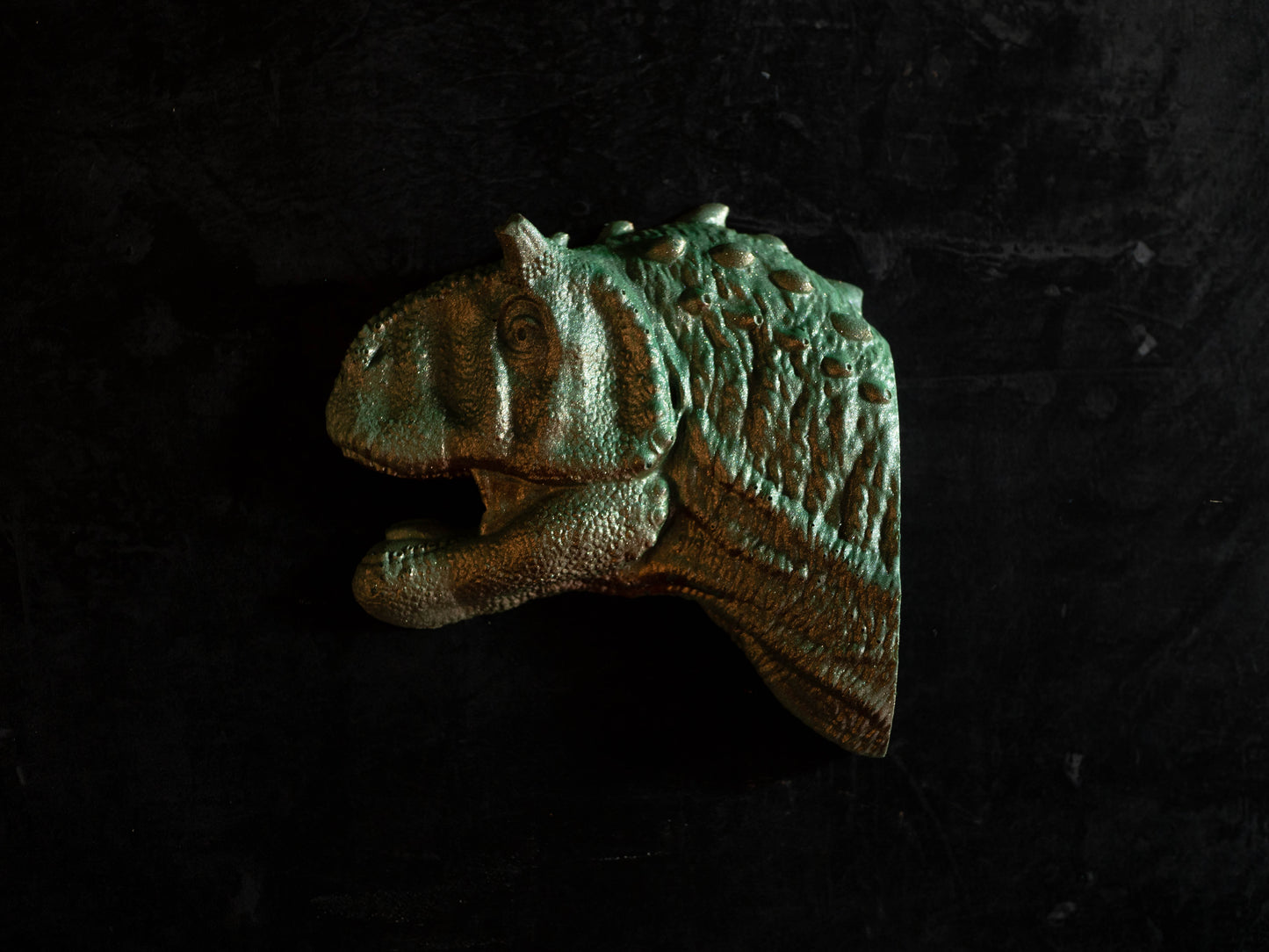 Belgian Chocolate Metallic coloured Dinosaur/ T-rex/ Tyrannosaurus/Carnotaurus