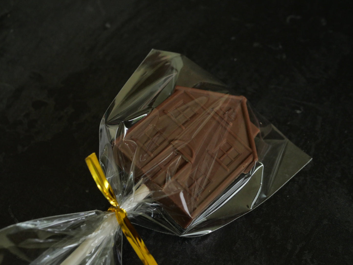 Handcrafted Belgian Chocolate House Lollipops - Perfect Housewarming or Estate Agent Gift Set (4 Pack)