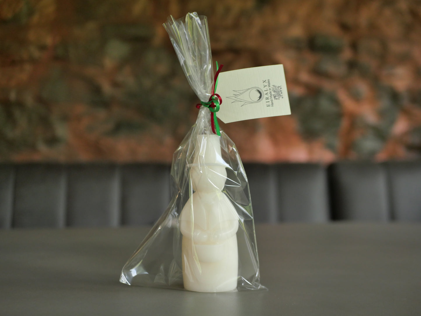 Welsh lady hand made candle/ Wales/ Cymru/St Davids
