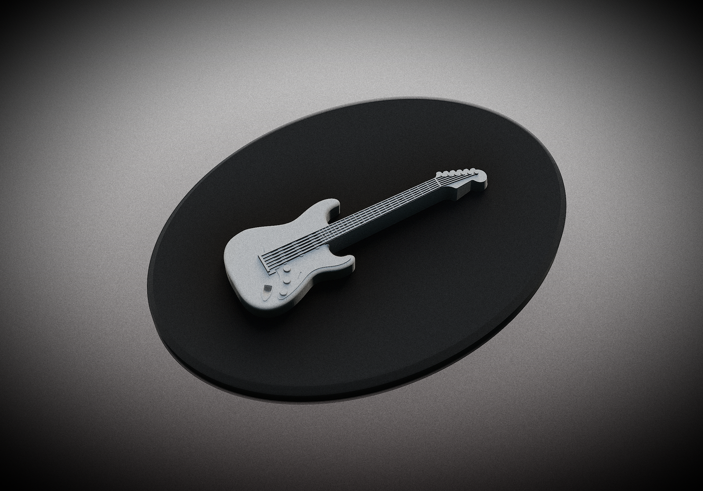 Electric Guitar Signling - 3D Door Sign, Plaque, Nameplate - Can be Personalised