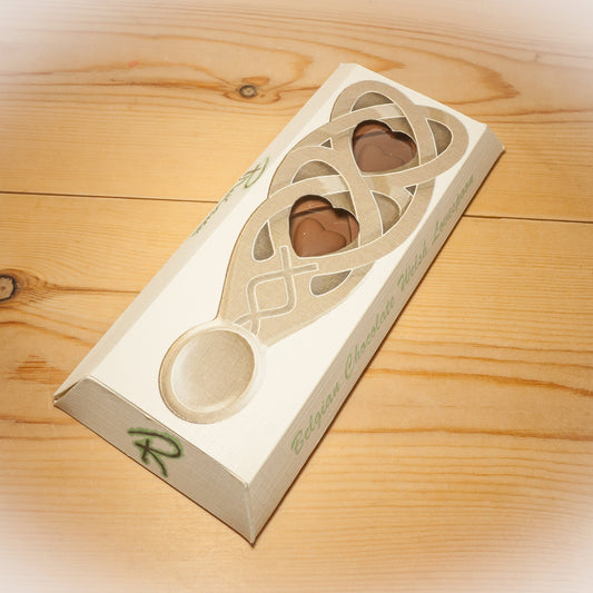 Large Belgian chocolate Lovespoon/ Welsh/ Wales/ Love spoon/ Cymru/ Wedding/Dwynwen/Valentines