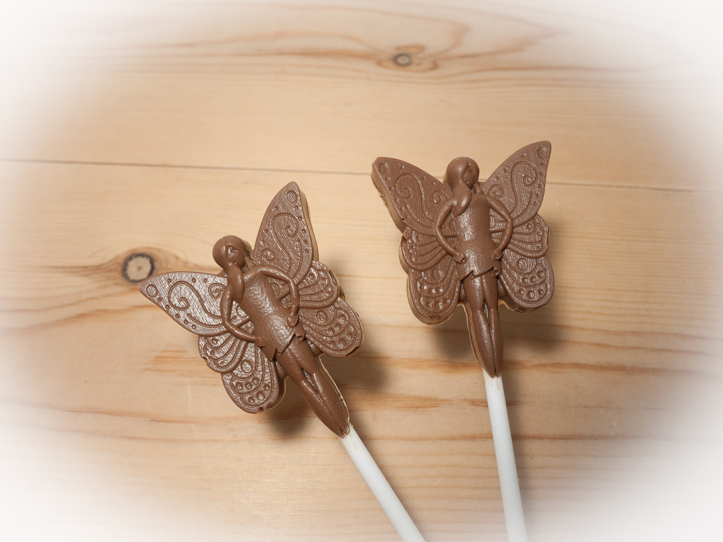 Fairy Belgian Milk Chocolate Lollipops x 4