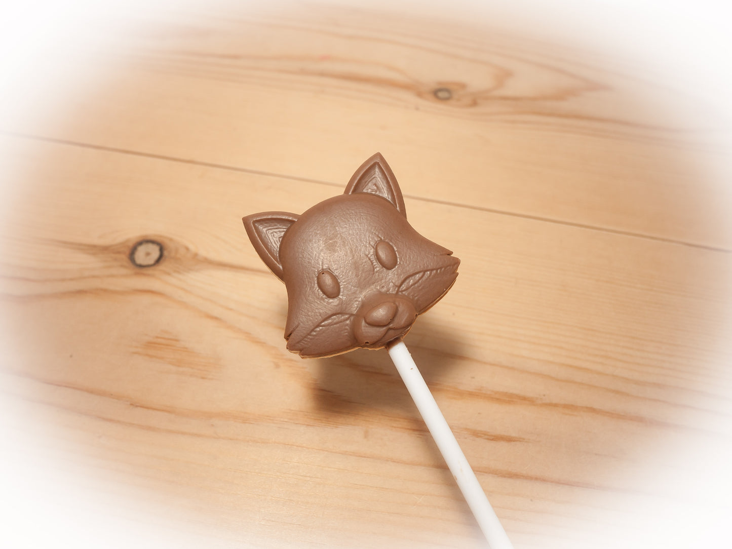 Fox Belgian Milk Chocolate Lollipops x 4