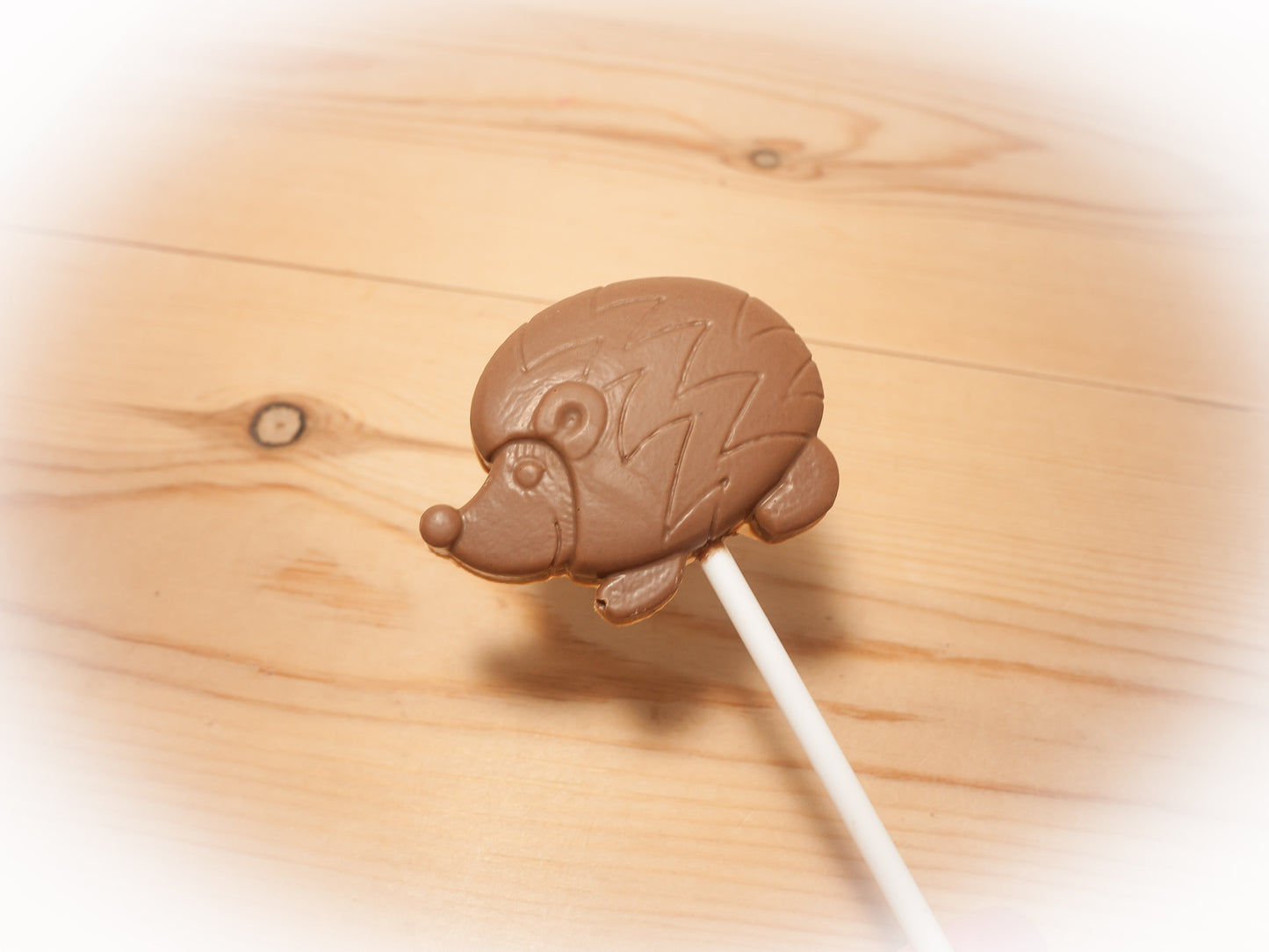 Hedgehog Belgian Milk Chocolate Lollipops x 4