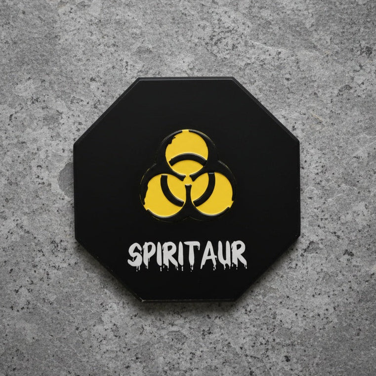 Biohazard Weathered Signling - 3D Door Sign, Plaque, Nameplate - Can be Personalised