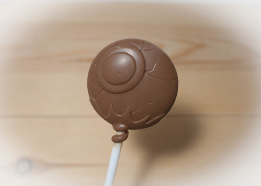 Set of 8 Belgian chocolate Eyeball lollipops
