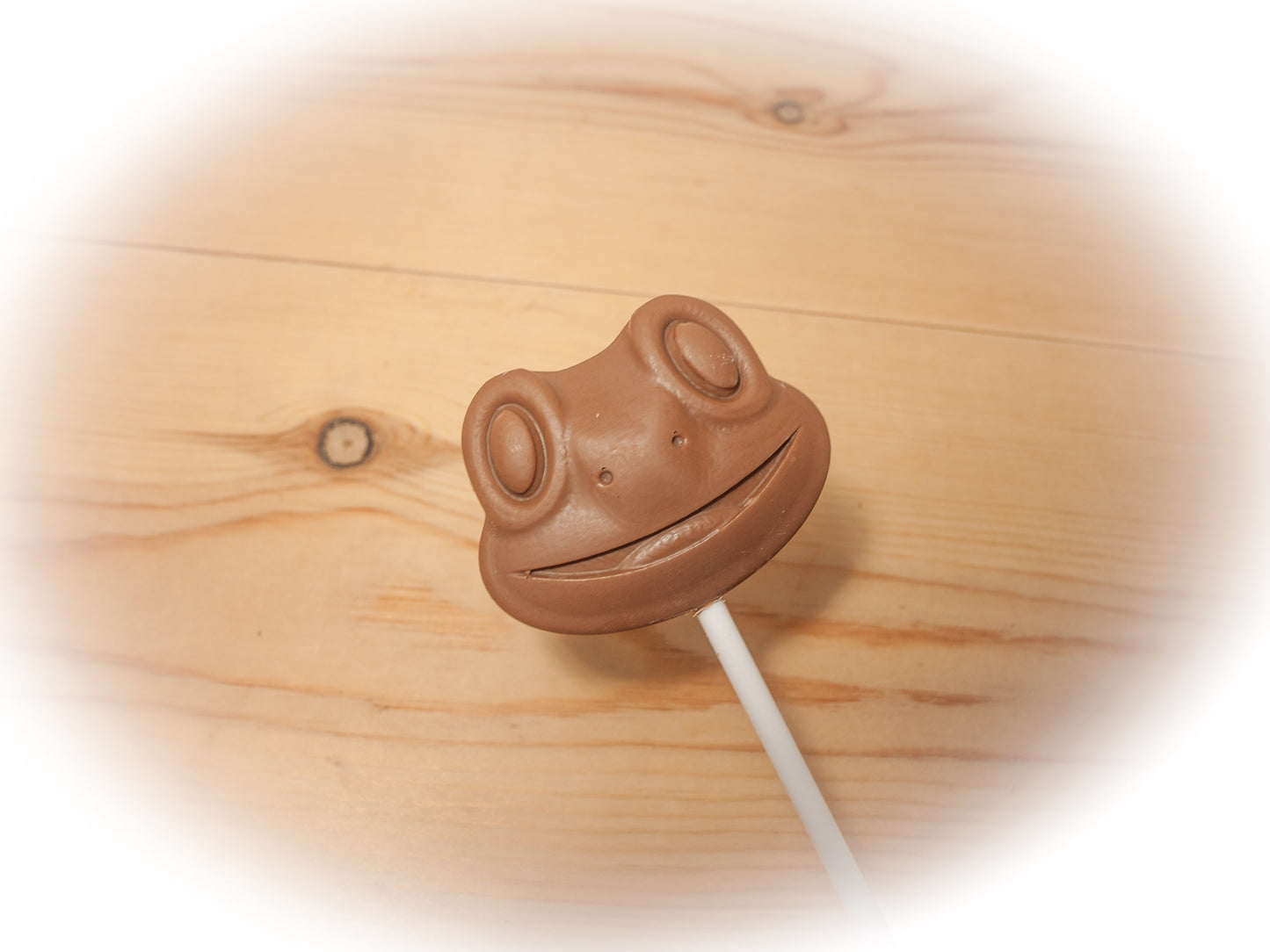 Frog Belgian Milk Chocolate Lollipops x 4