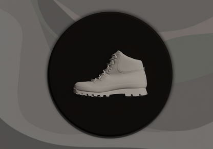 Walking Boot Signling - 3D Door Sign, Plaque, Nameplate - Can be Personalised