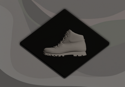 Walking Boot Signling - 3D Door Sign, Plaque, Nameplate - Can be Personalised