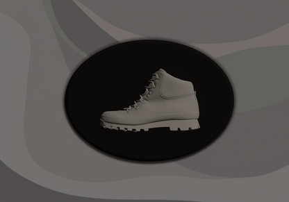Walking Boot Signling - 3D Door Sign, Plaque, Nameplate - Can be Personalised