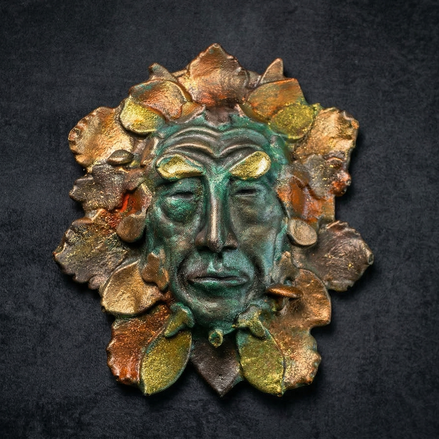 Painted Green Man Chocolate