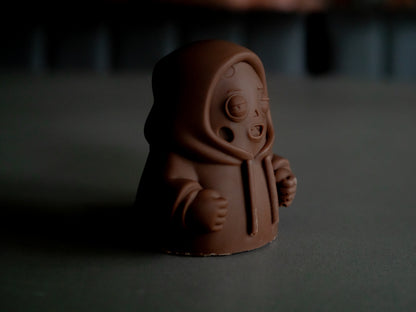 Handcrafted Belgian Milk Chocolate Patchwork Ghost