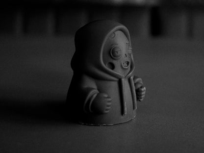 Handcrafted Belgian Milk Chocolate Patchwork Ghost