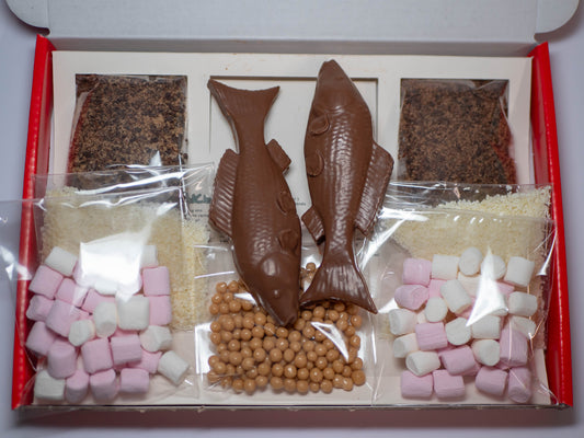 Belgian Hot Chocolate Gift Box - Carp/Fish/Angler/Fisherman