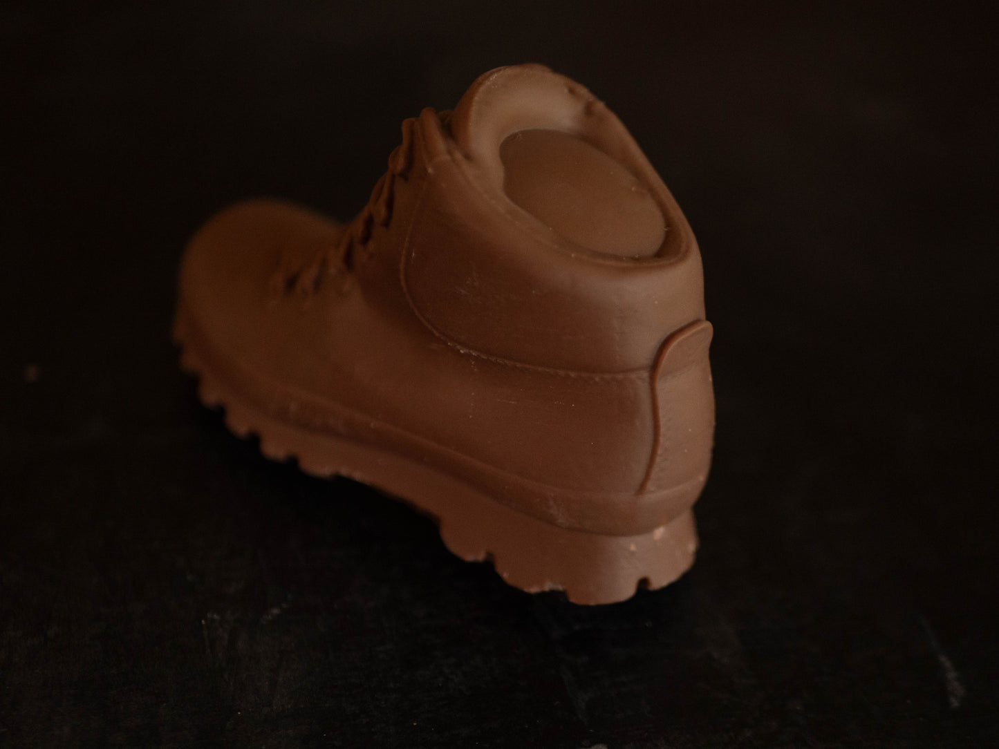 Pair of Chocolate Walking Boots (Birthday /anniversary /gift/ Cake topper)