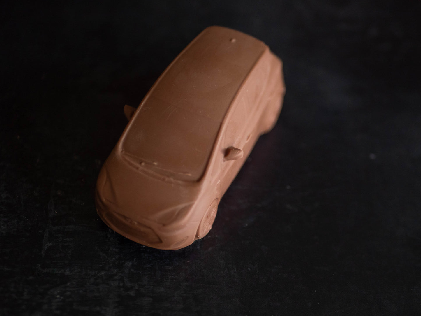 Two Chocolate Hatchback Cars (Driving Test/anniversary /gift/ Cake topper)