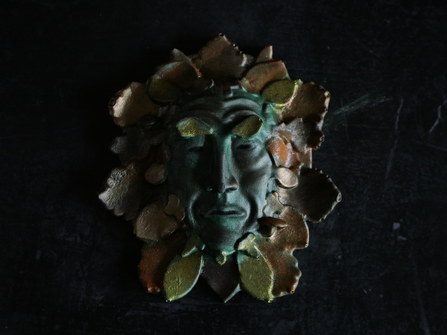 Painted Green Man Chocolate