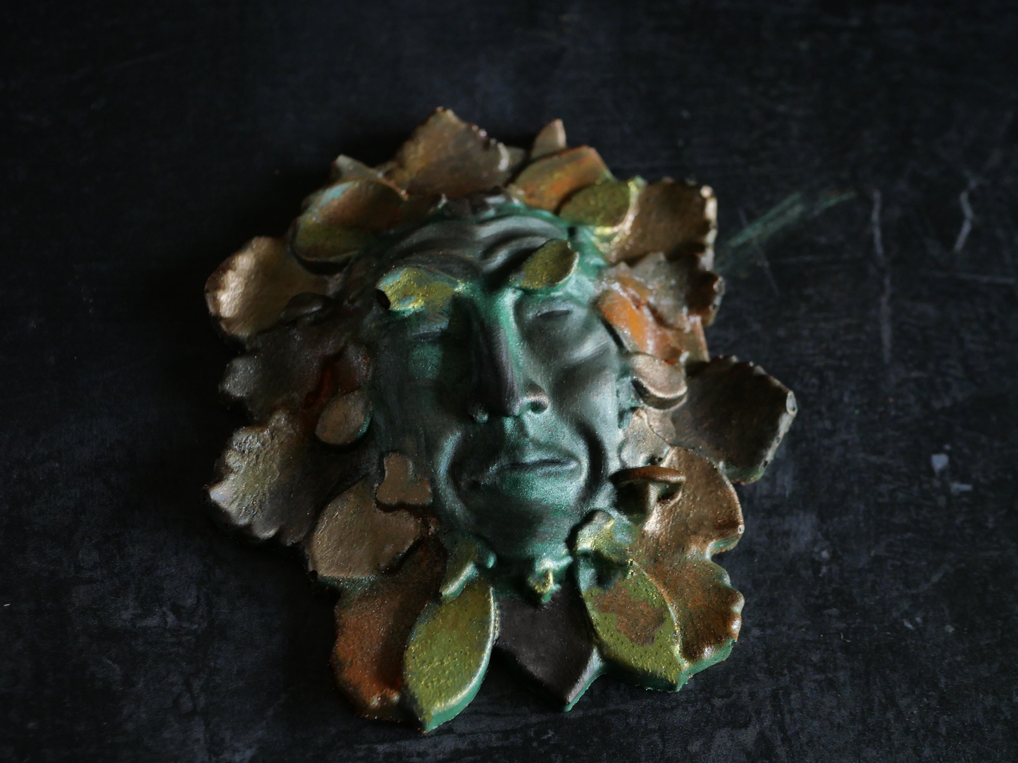 Painted Green Man Chocolate
