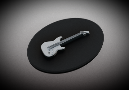 Electric Guitar Signling - 3D Door Sign, Plaque, Nameplate - Can be Personalised