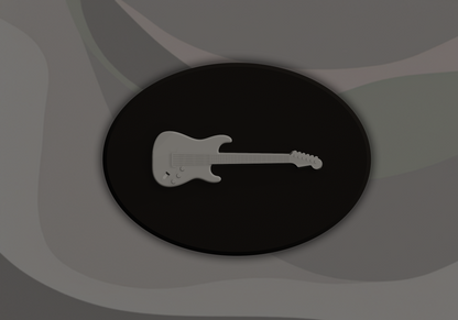 Electric Guitar Signling - 3D Door Sign, Plaque, Nameplate - Can be Personalised