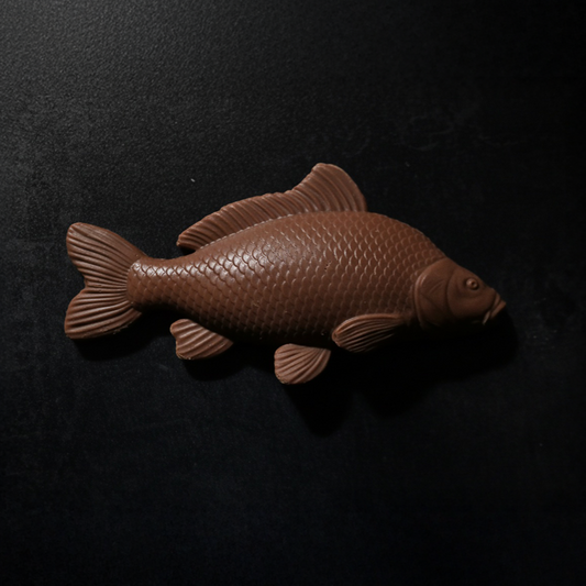 Carp fish Belgian Milk Chocolate Bars/ fishing/ fisherman