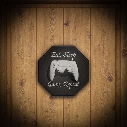 Game Controller Signling - 3D Door Sign, Plaque, Nameplate - Can be Personalised