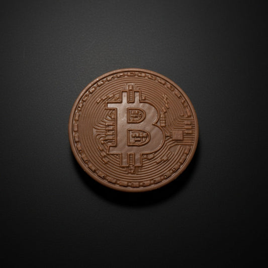 Belgian Chocolate Bitcoins x 4 (Crypto)