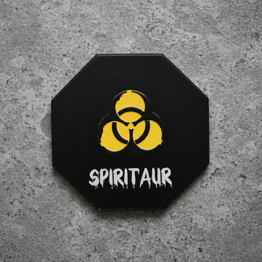 Biohazard Weathered Signling - 3D Door Sign, Plaque, Nameplate - Can be Personalised