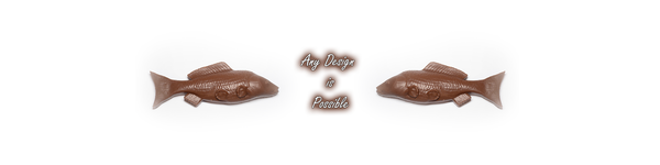 Fish shape chocolates