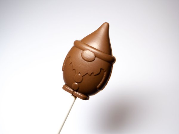 Christmas Gonk/Gnome Belgian chocolate lollipops gift box