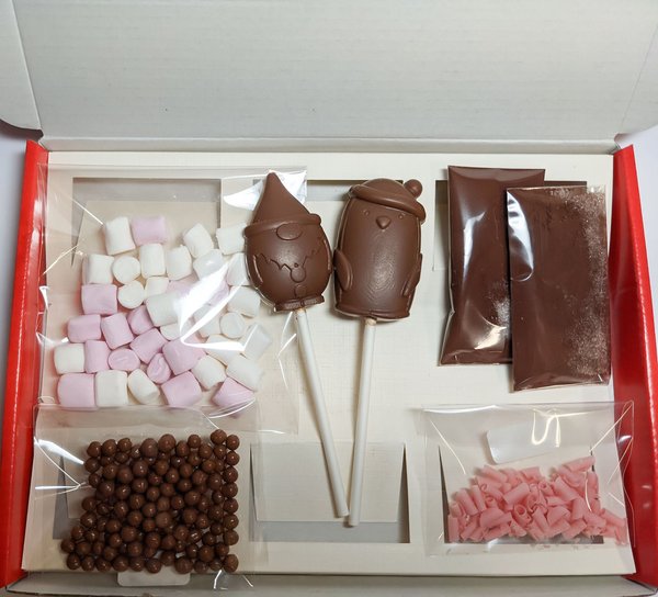 Belgian Hot Chocolate Gift Box - Christmas