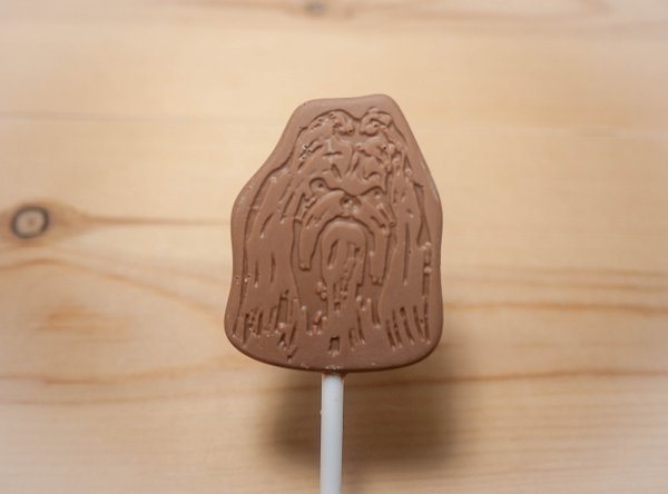 Belgian chocolate lollipops, Shih Tzu Dog x 8