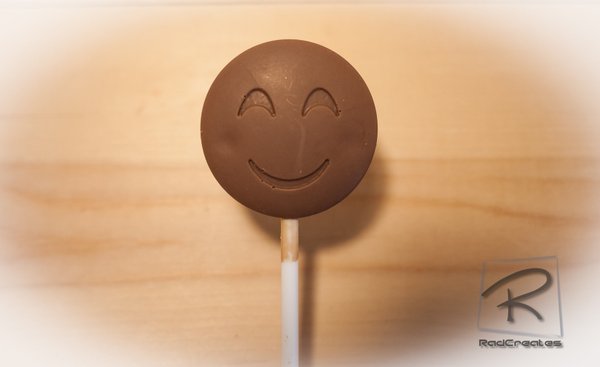 Belgian chocolate lollipops, Emoji Blush Mix & Match