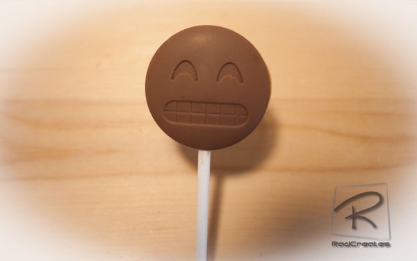 Belgian chocolate lollipops, Emoji Grimace Mix & Match