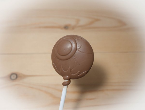 Belgian chocolate lollipops, Eyeball x 8