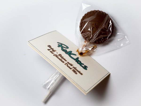 Delicious hot chocolate with Belgian chocolate naturally flavoured Stirrers