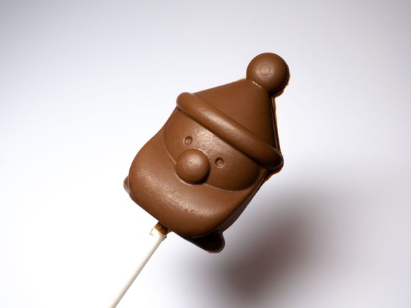 Belgian chocolate lollipops, Christmas Santa Head Mix and Match