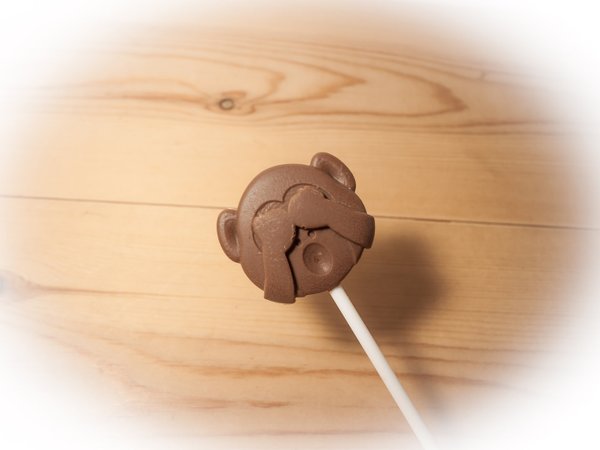 Belgian chocolate lollipops, Monkey Safari Mix and Match